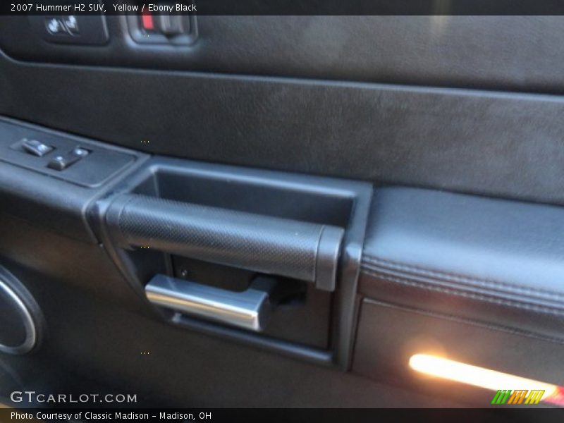 Yellow / Ebony Black 2007 Hummer H2 SUV
