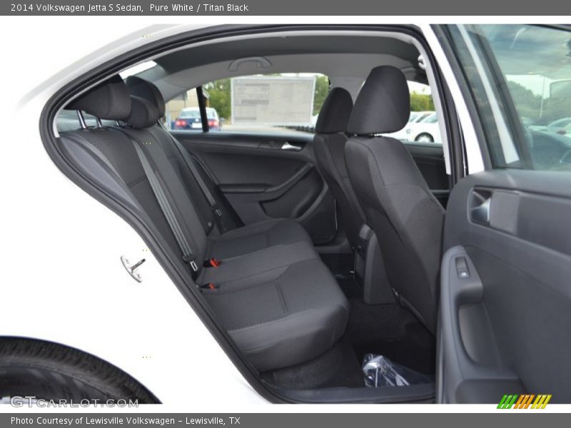 Pure White / Titan Black 2014 Volkswagen Jetta S Sedan