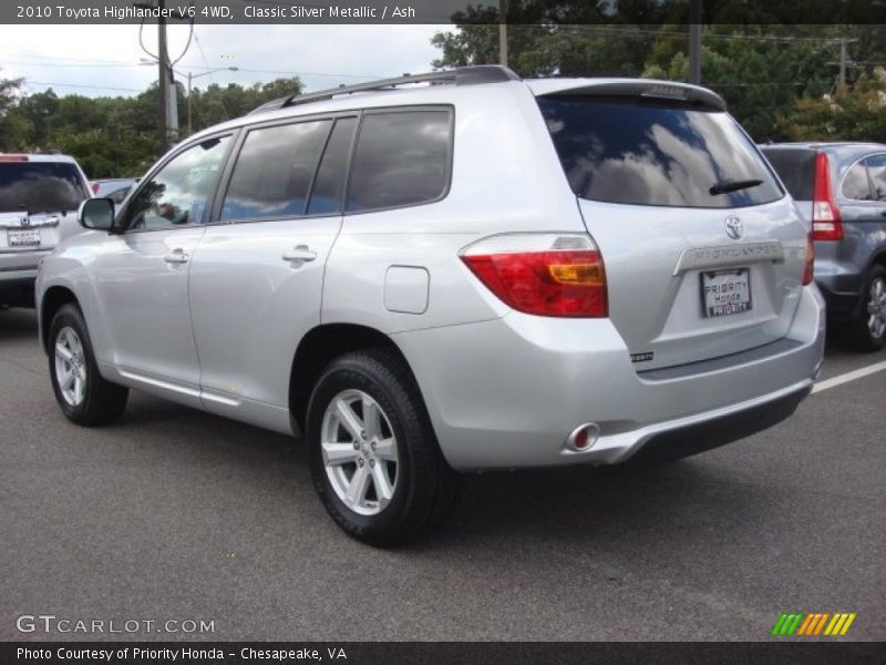 Classic Silver Metallic / Ash 2010 Toyota Highlander V6 4WD