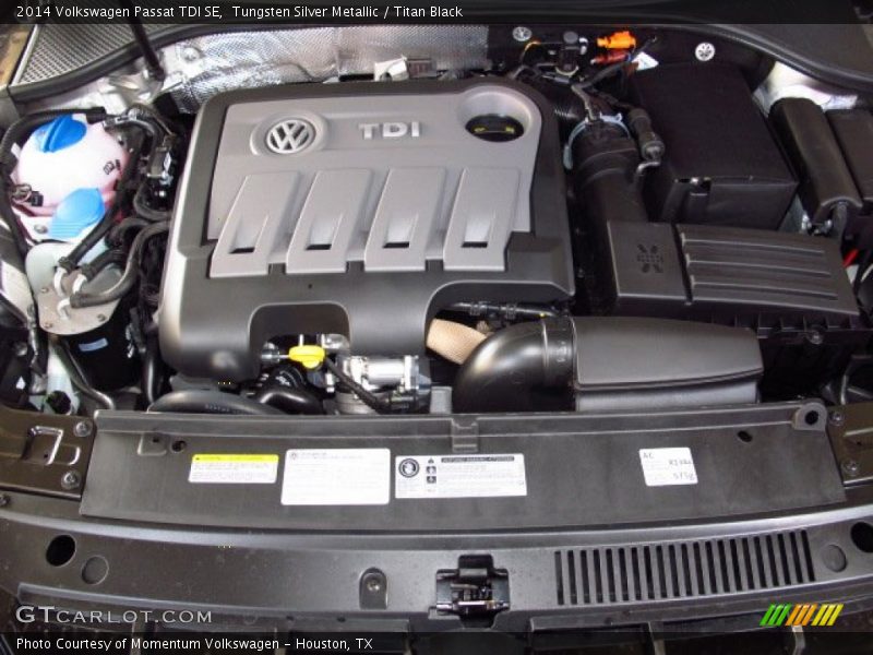  2014 Passat TDI SE Engine - 2.0 Liter TDI DOHC 16-Valve Turbo-Diesel 4 Cylinder