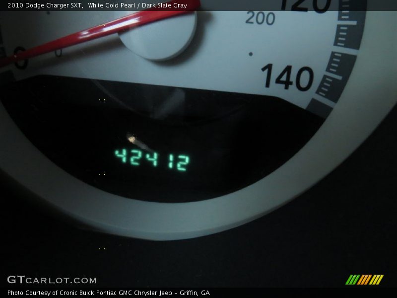 White Gold Pearl / Dark Slate Gray 2010 Dodge Charger SXT