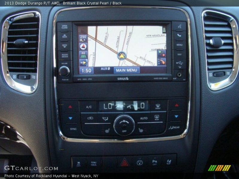 Brilliant Black Crystal Pearl / Black 2013 Dodge Durango R/T AWD