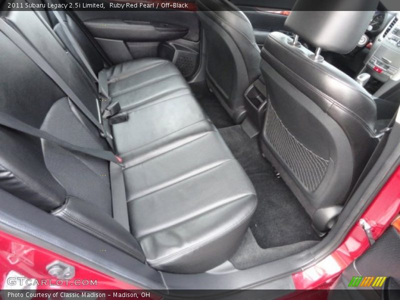 Ruby Red Pearl / Off-Black 2011 Subaru Legacy 2.5i Limited