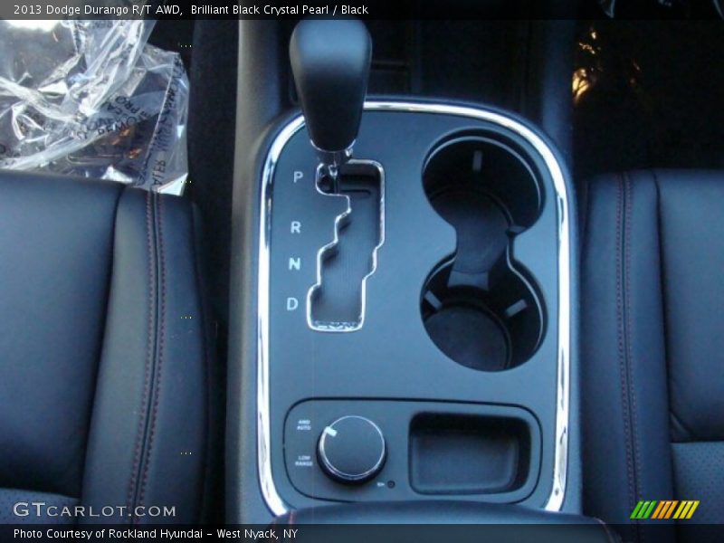 Brilliant Black Crystal Pearl / Black 2013 Dodge Durango R/T AWD