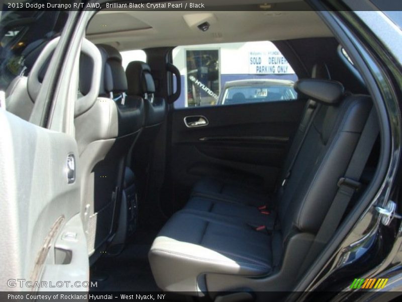 Brilliant Black Crystal Pearl / Black 2013 Dodge Durango R/T AWD
