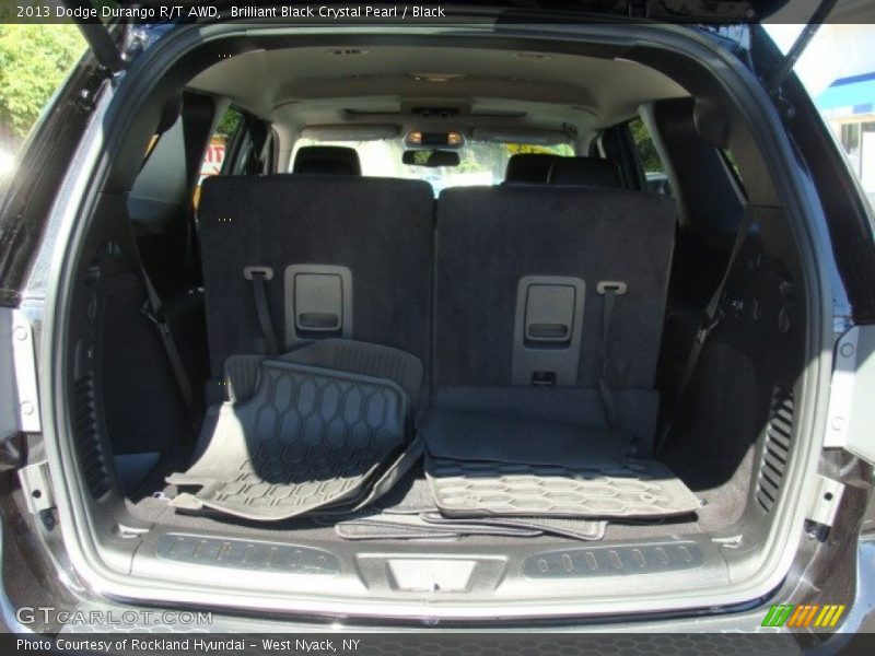 Brilliant Black Crystal Pearl / Black 2013 Dodge Durango R/T AWD