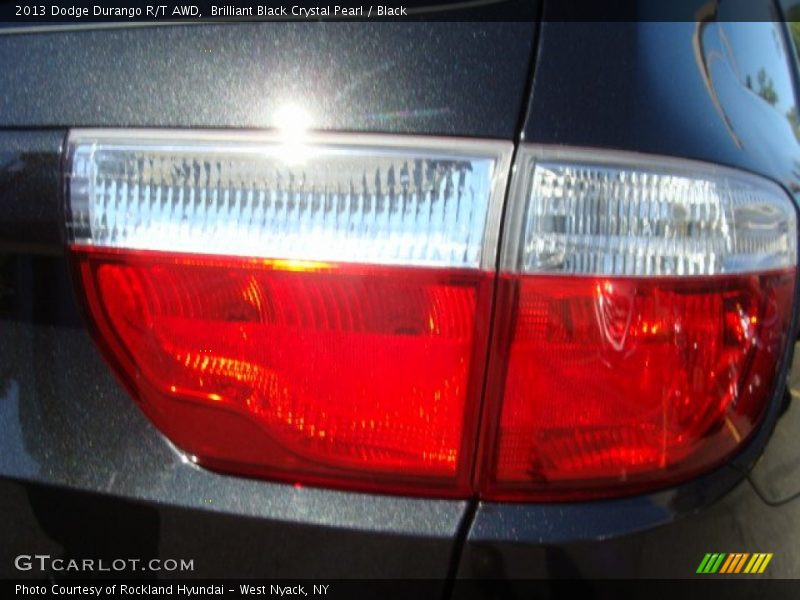 Brilliant Black Crystal Pearl / Black 2013 Dodge Durango R/T AWD