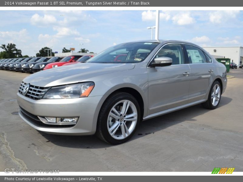 Tungsten Silver Metallic / Titan Black 2014 Volkswagen Passat 1.8T SEL Premium