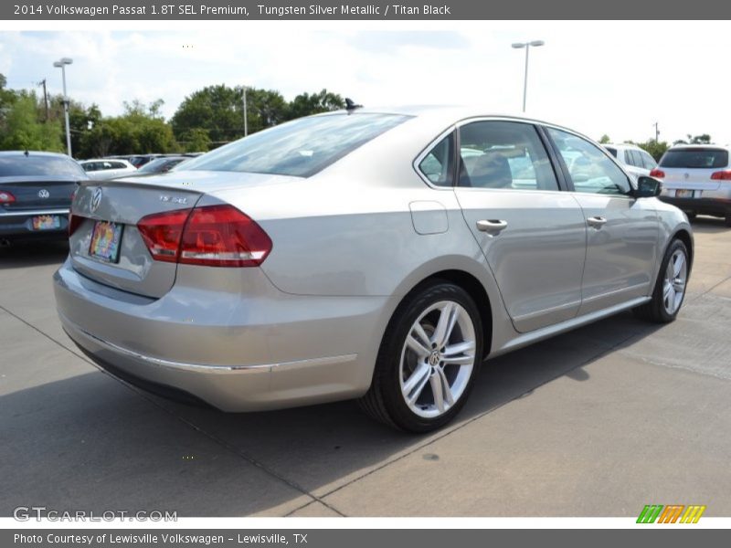 Tungsten Silver Metallic / Titan Black 2014 Volkswagen Passat 1.8T SEL Premium