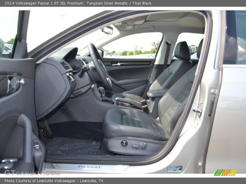 Tungsten Silver Metallic / Titan Black 2014 Volkswagen Passat 1.8T SEL Premium