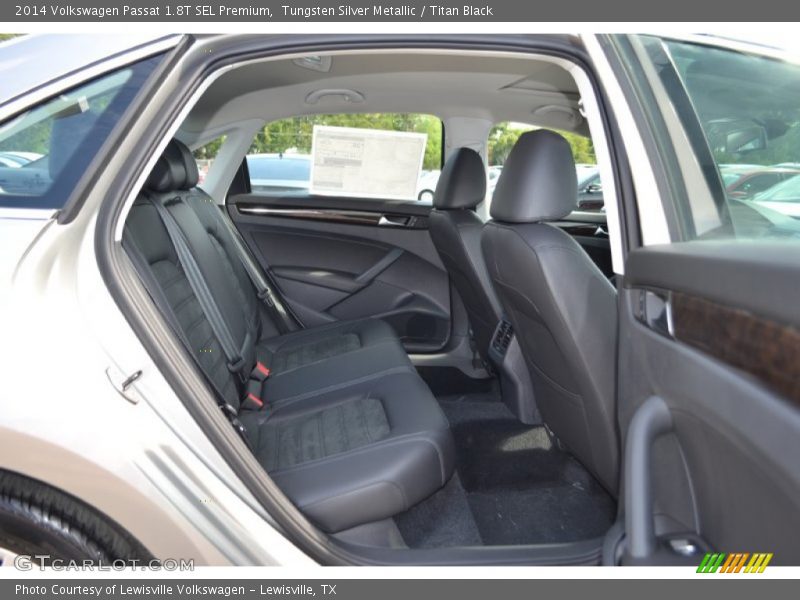 Tungsten Silver Metallic / Titan Black 2014 Volkswagen Passat 1.8T SEL Premium