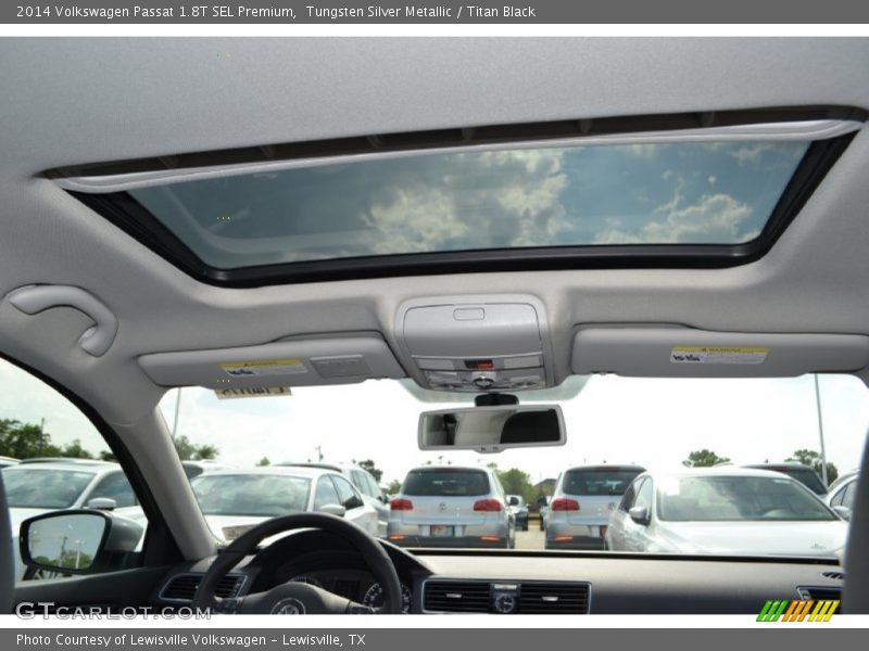 Tungsten Silver Metallic / Titan Black 2014 Volkswagen Passat 1.8T SEL Premium