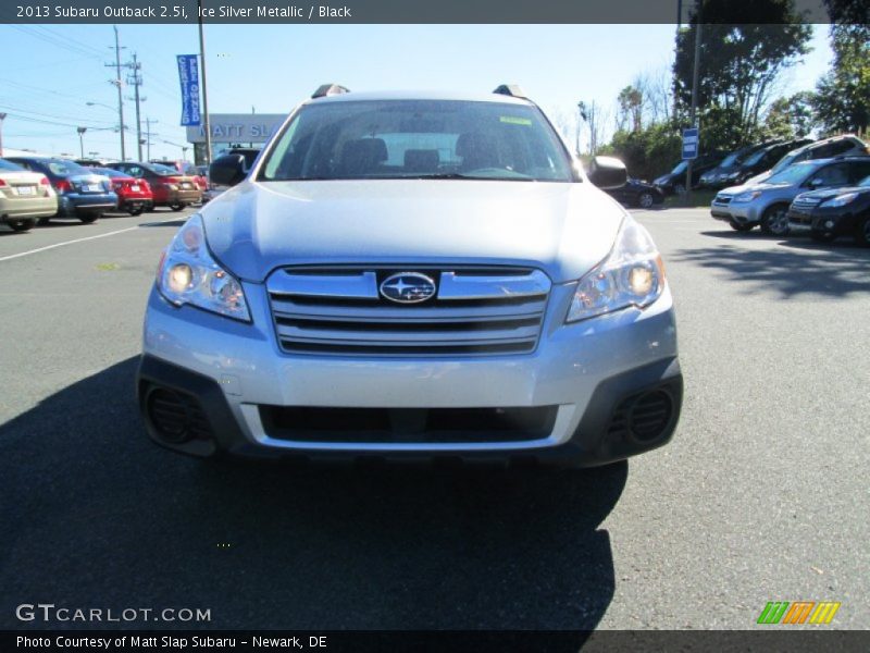 Ice Silver Metallic / Black 2013 Subaru Outback 2.5i