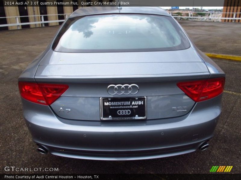 Quartz Gray Metallic / Black 2014 Audi A7 3.0T quattro Premium Plus
