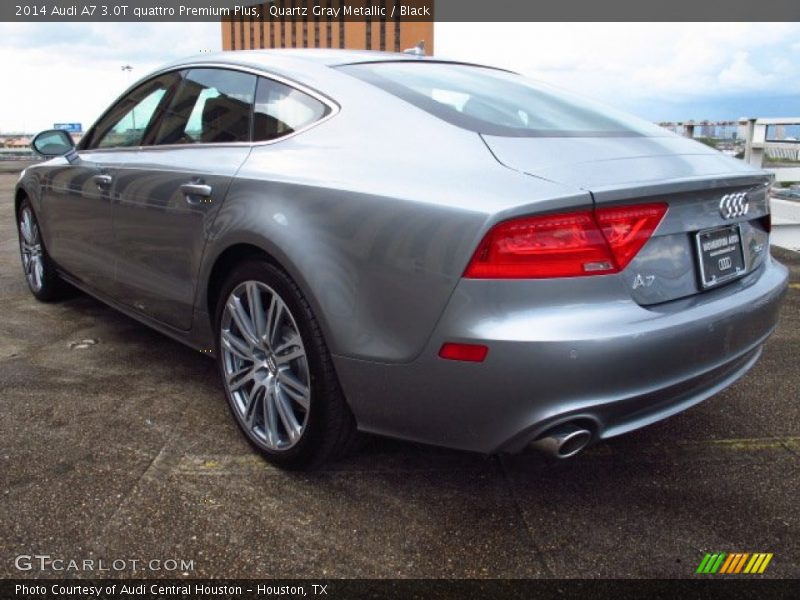 Quartz Gray Metallic / Black 2014 Audi A7 3.0T quattro Premium Plus