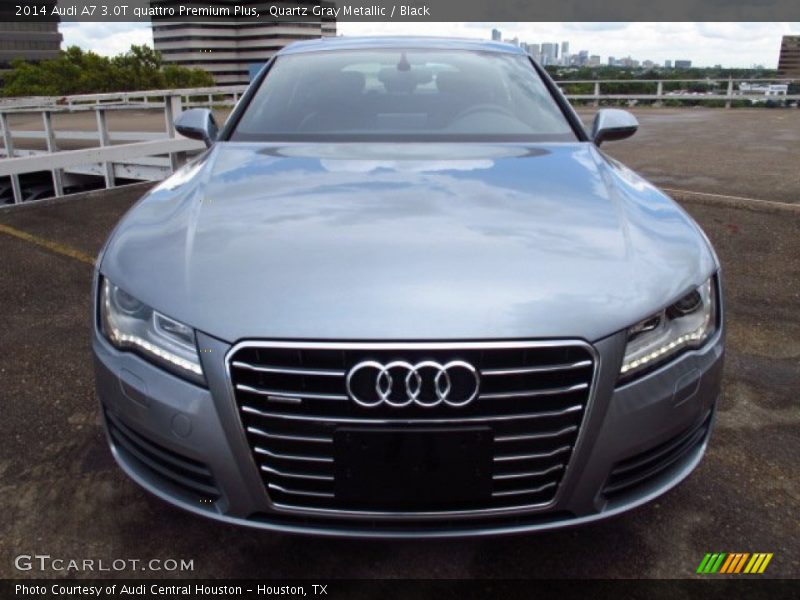 Quartz Gray Metallic / Black 2014 Audi A7 3.0T quattro Premium Plus