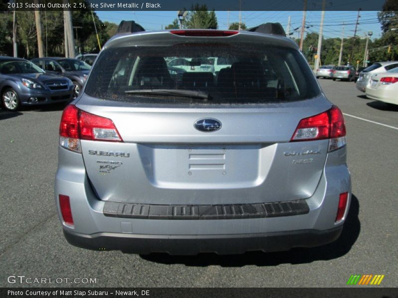 Ice Silver Metallic / Black 2013 Subaru Outback 2.5i