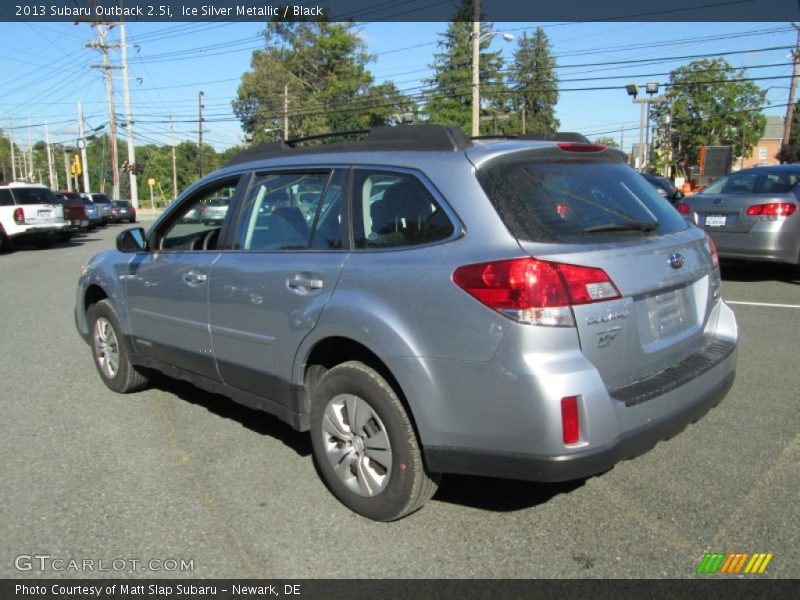 Ice Silver Metallic / Black 2013 Subaru Outback 2.5i