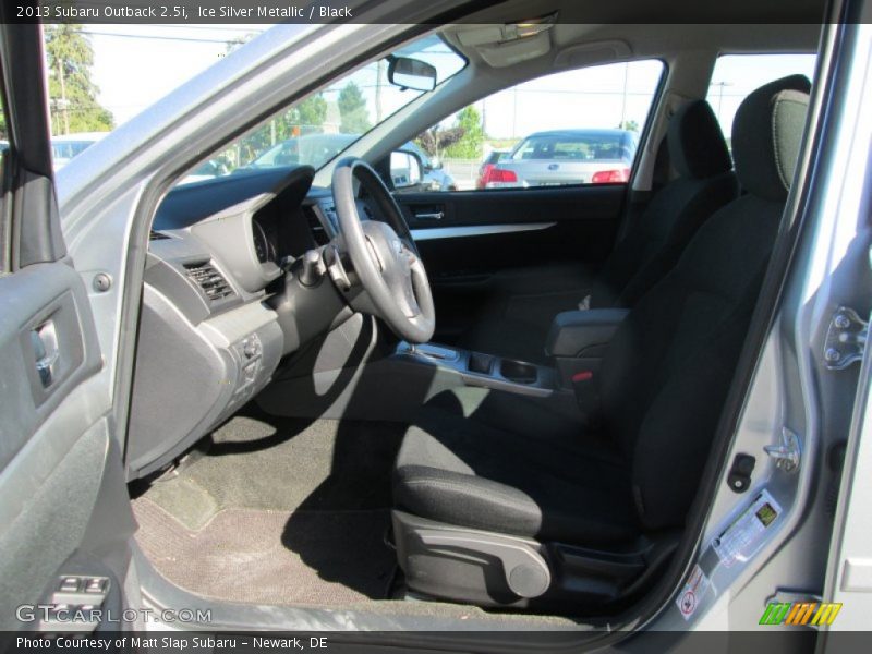 Ice Silver Metallic / Black 2013 Subaru Outback 2.5i