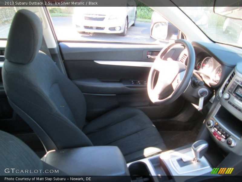 Ice Silver Metallic / Black 2013 Subaru Outback 2.5i