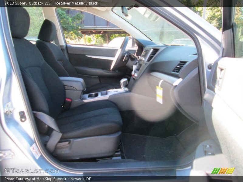 Ice Silver Metallic / Black 2013 Subaru Outback 2.5i
