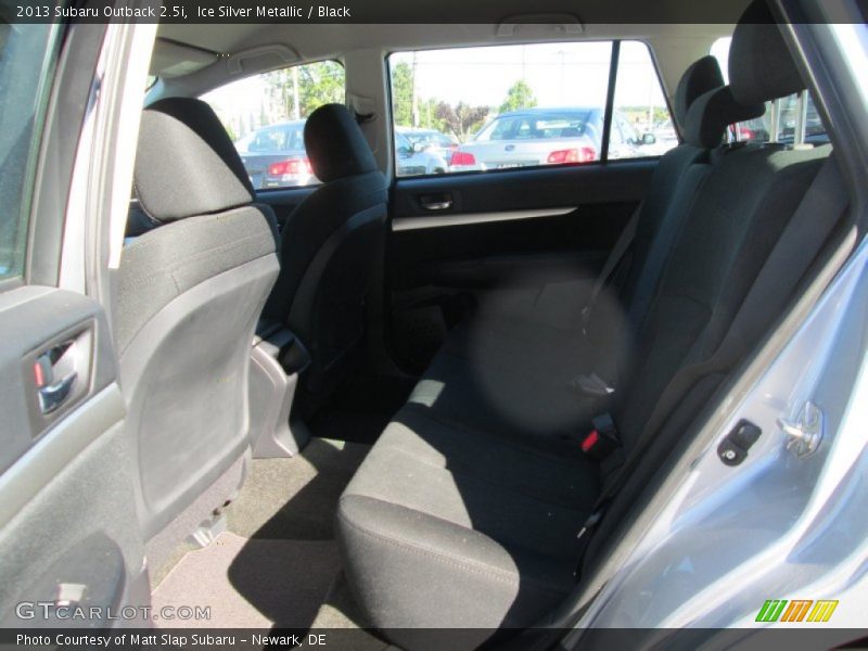 Ice Silver Metallic / Black 2013 Subaru Outback 2.5i