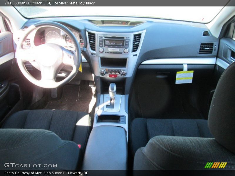 Ice Silver Metallic / Black 2013 Subaru Outback 2.5i