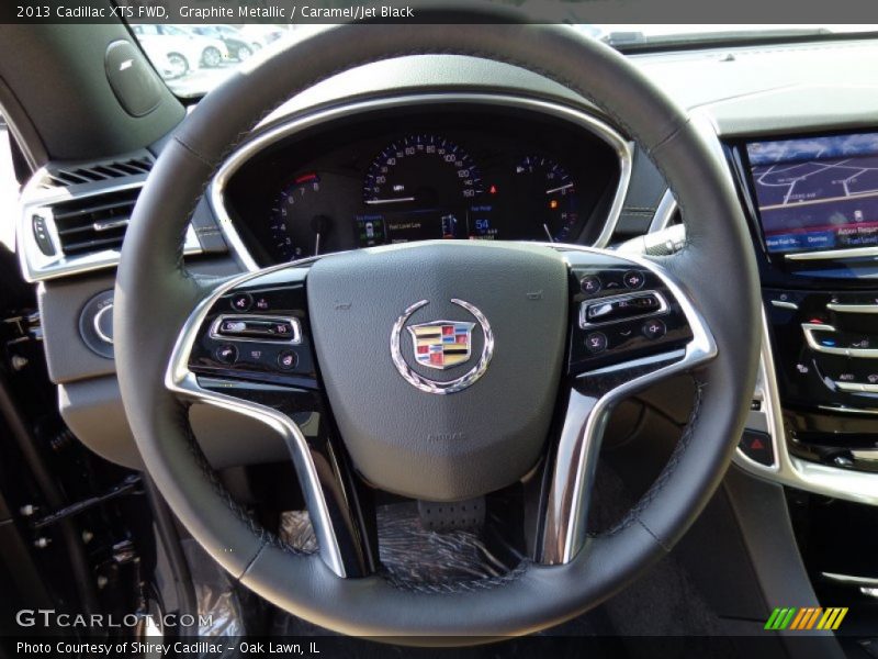 Graphite Metallic / Caramel/Jet Black 2013 Cadillac XTS FWD
