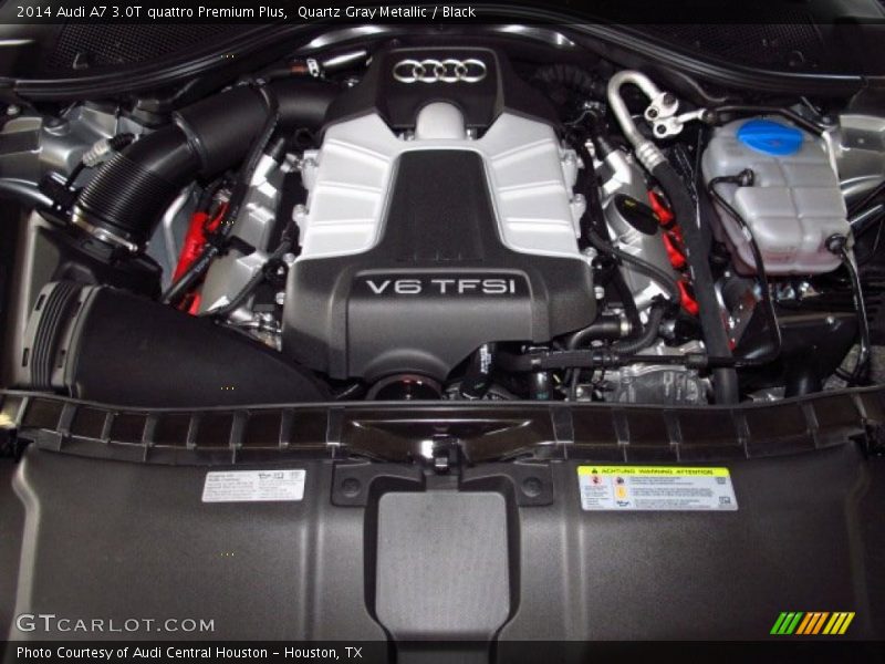  2014 A7 3.0T quattro Premium Plus Engine - 3.0 Liter Supercharged FSI DOHC 24-Valve VVT V6