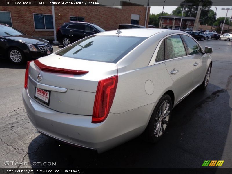 Radiant Silver Metallic / Jet Black 2013 Cadillac XTS FWD