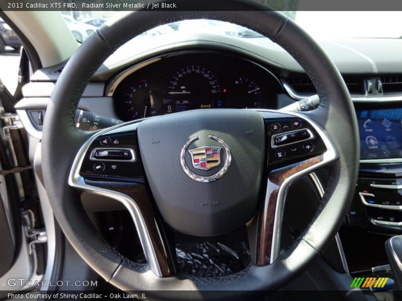Radiant Silver Metallic / Jet Black 2013 Cadillac XTS FWD