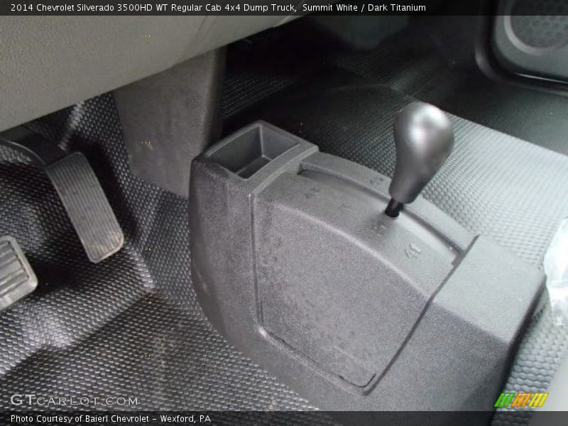 Summit White / Dark Titanium 2014 Chevrolet Silverado 3500HD WT Regular Cab 4x4 Dump Truck