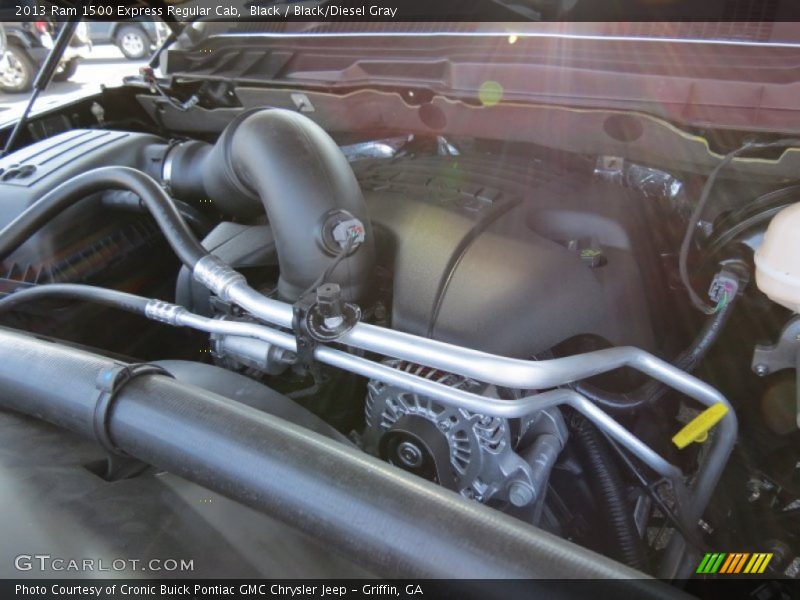 Black / Black/Diesel Gray 2013 Ram 1500 Express Regular Cab