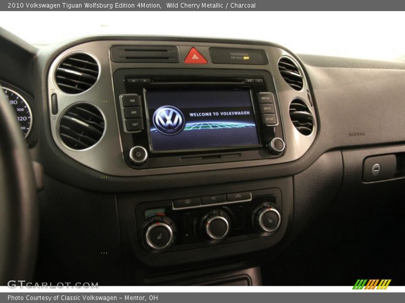Wild Cherry Metallic / Charcoal 2010 Volkswagen Tiguan Wolfsburg Edition 4Motion