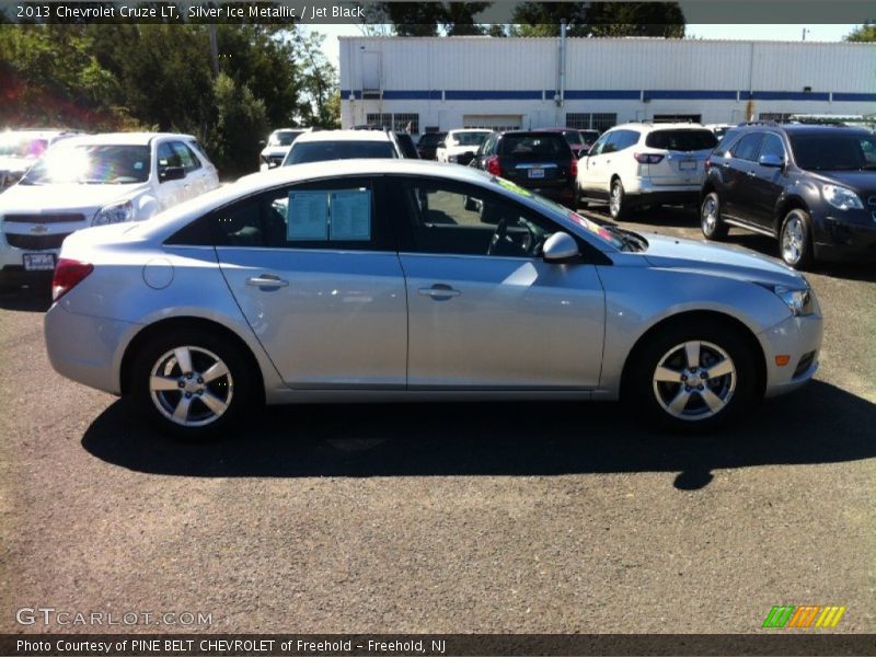 Silver Ice Metallic / Jet Black 2013 Chevrolet Cruze LT