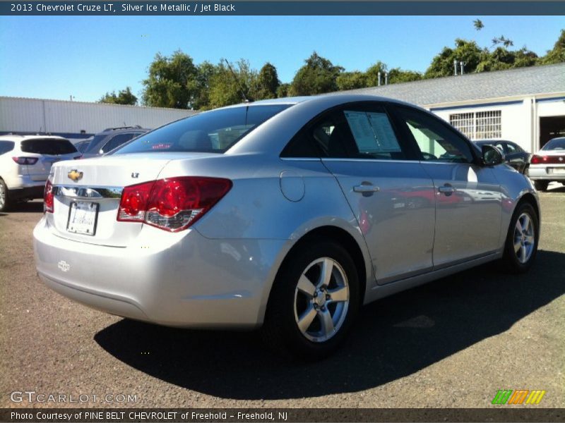 Silver Ice Metallic / Jet Black 2013 Chevrolet Cruze LT