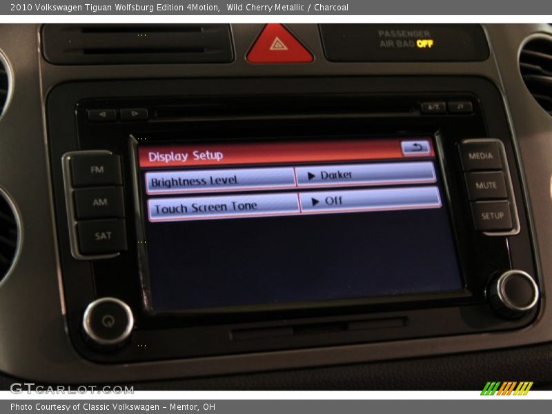 Wild Cherry Metallic / Charcoal 2010 Volkswagen Tiguan Wolfsburg Edition 4Motion