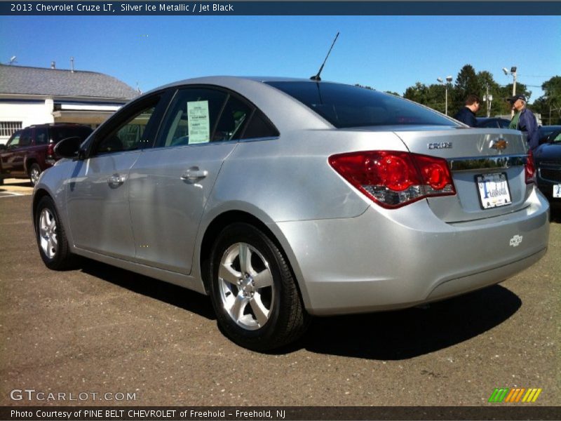 Silver Ice Metallic / Jet Black 2013 Chevrolet Cruze LT