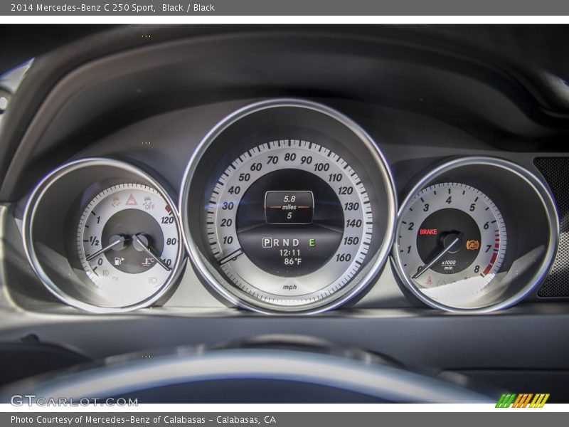 Black / Black 2014 Mercedes-Benz C 250 Sport