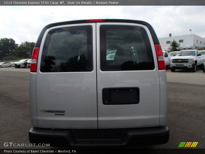 Silver Ice Metallic / Medium Pewter 2014 Chevrolet Express 3500 Cargo WT