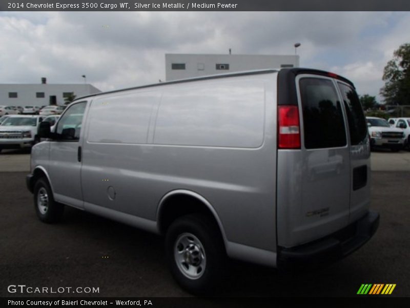 Silver Ice Metallic / Medium Pewter 2014 Chevrolet Express 3500 Cargo WT