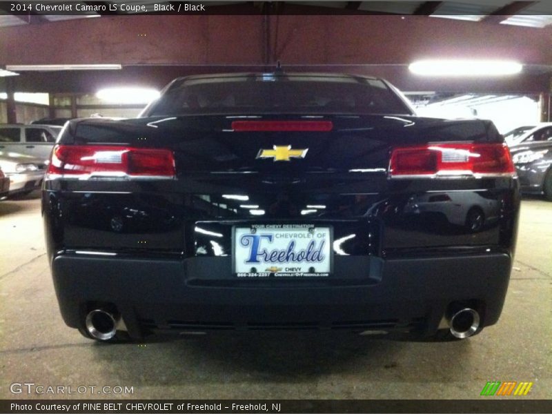 Black / Black 2014 Chevrolet Camaro LS Coupe
