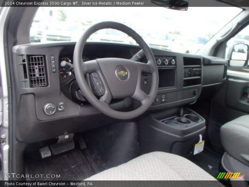 Medium Pewter Interior - 2014 Express 3500 Cargo WT 