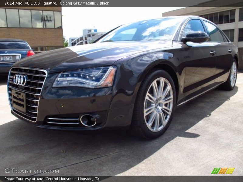 Front 3/4 View of 2014 A8 L 3.0T quattro
