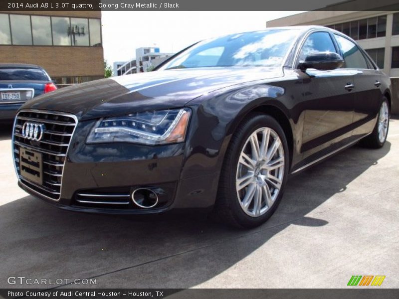 Front 3/4 View of 2014 A8 L 3.0T quattro
