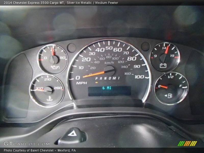  2014 Express 3500 Cargo WT 3500 Cargo WT Gauges