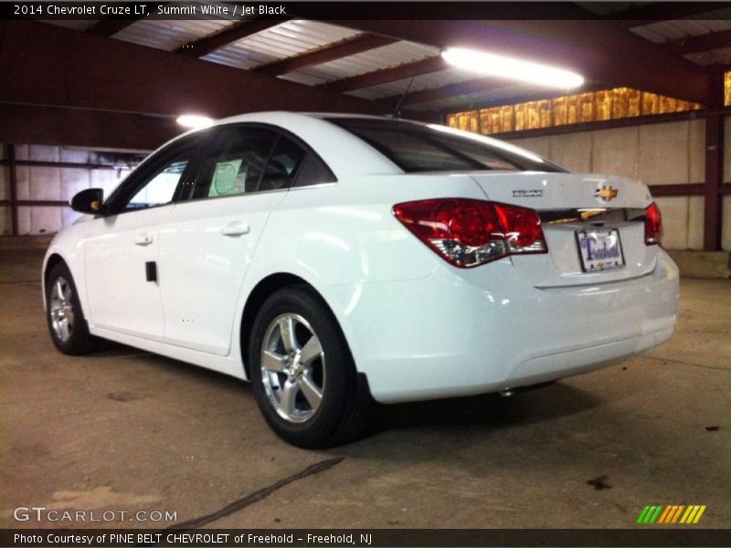 Summit White / Jet Black 2014 Chevrolet Cruze LT