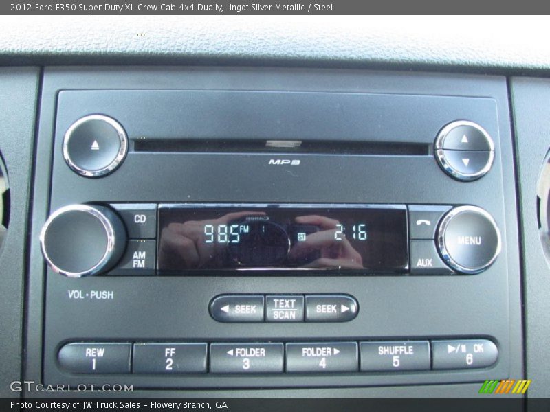 Audio System of 2012 F350 Super Duty XL Crew Cab 4x4 Dually