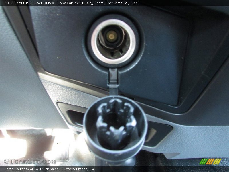 Ingot Silver Metallic / Steel 2012 Ford F350 Super Duty XL Crew Cab 4x4 Dually