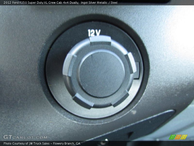 Ingot Silver Metallic / Steel 2012 Ford F350 Super Duty XL Crew Cab 4x4 Dually